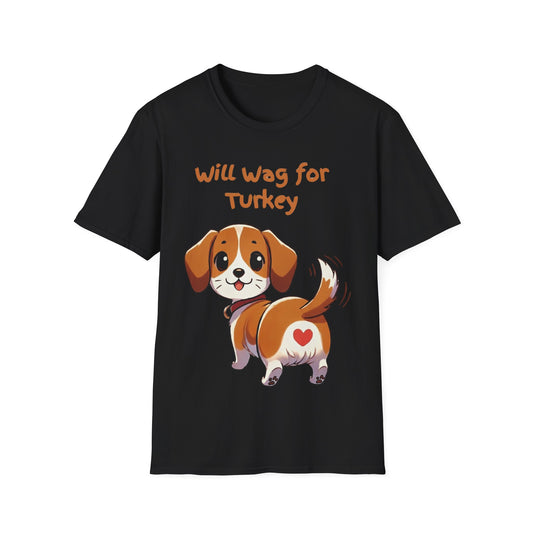 Will Wag For Turkey T-Shirt
